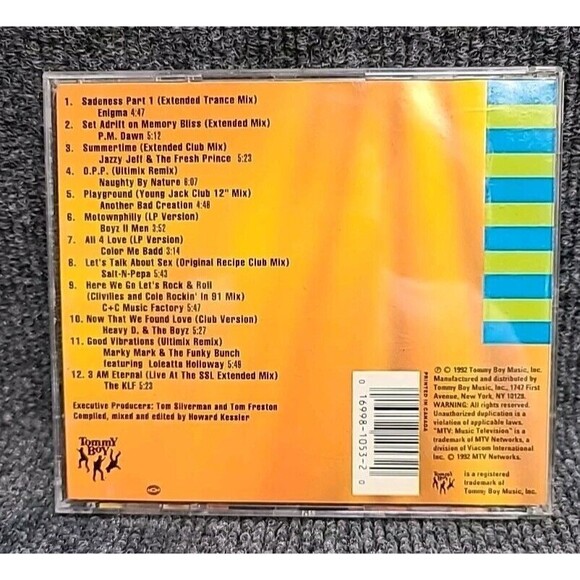 MTV Party to Go, Vol. 2 by Various Artists (CD, 1992, Tommy Boy) - Picture 2 of 4